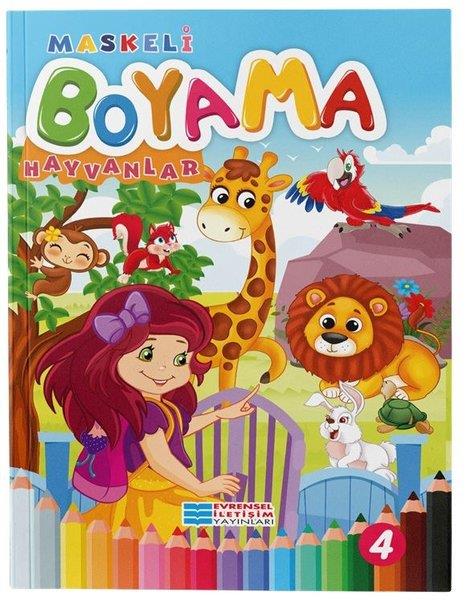 KolektifBoyama KitaplarıHayvanlar - Maskeli Boyama