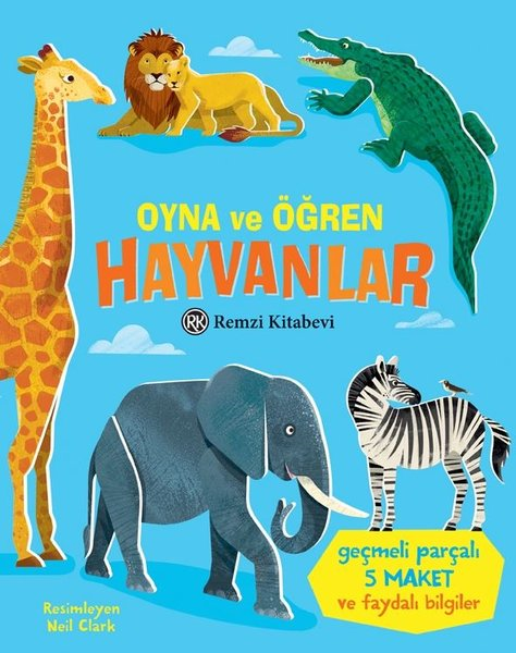 Abigail WheatleyEgitim Etkinlik KitaplariHayvanlar - Oyna ve Öğren