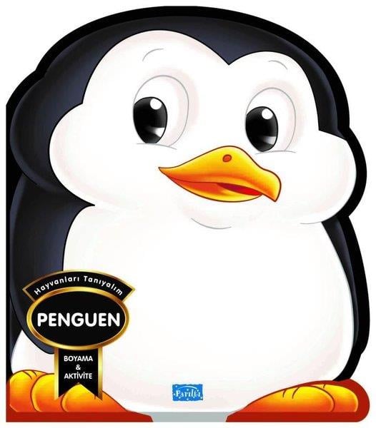 KolektifEgitim Etkinlik KitaplariHayvanları Tanıyalım - Penguen - Boyama & Aktivite
