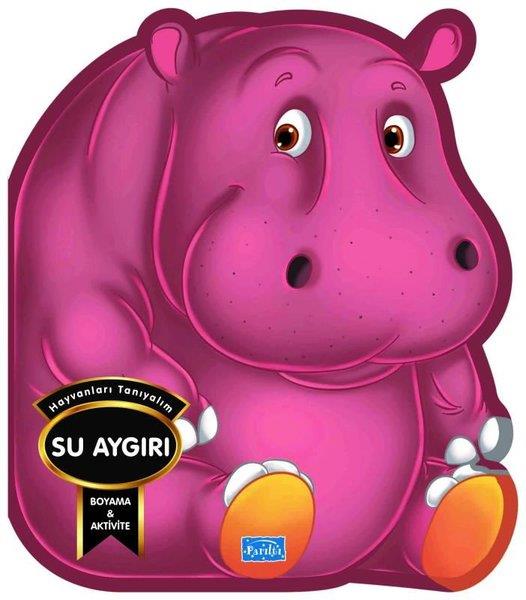 KolektifEgitim Etkinlik KitaplariHayvanları Tanıyalım - Su Aygırı - Boyama & Aktivite
