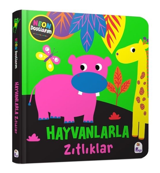 KolektifSesli Görüntülü Çocuk KitaplariHayvanlarla Zıtlıklar - Neon Dostlarım