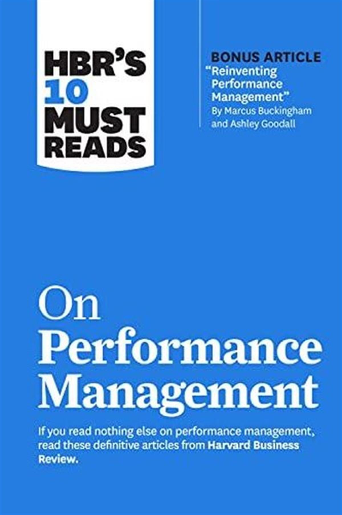 Harvard Business Review PressBusiness and EconomicsHBR's 10 Must Reads on Performance Management