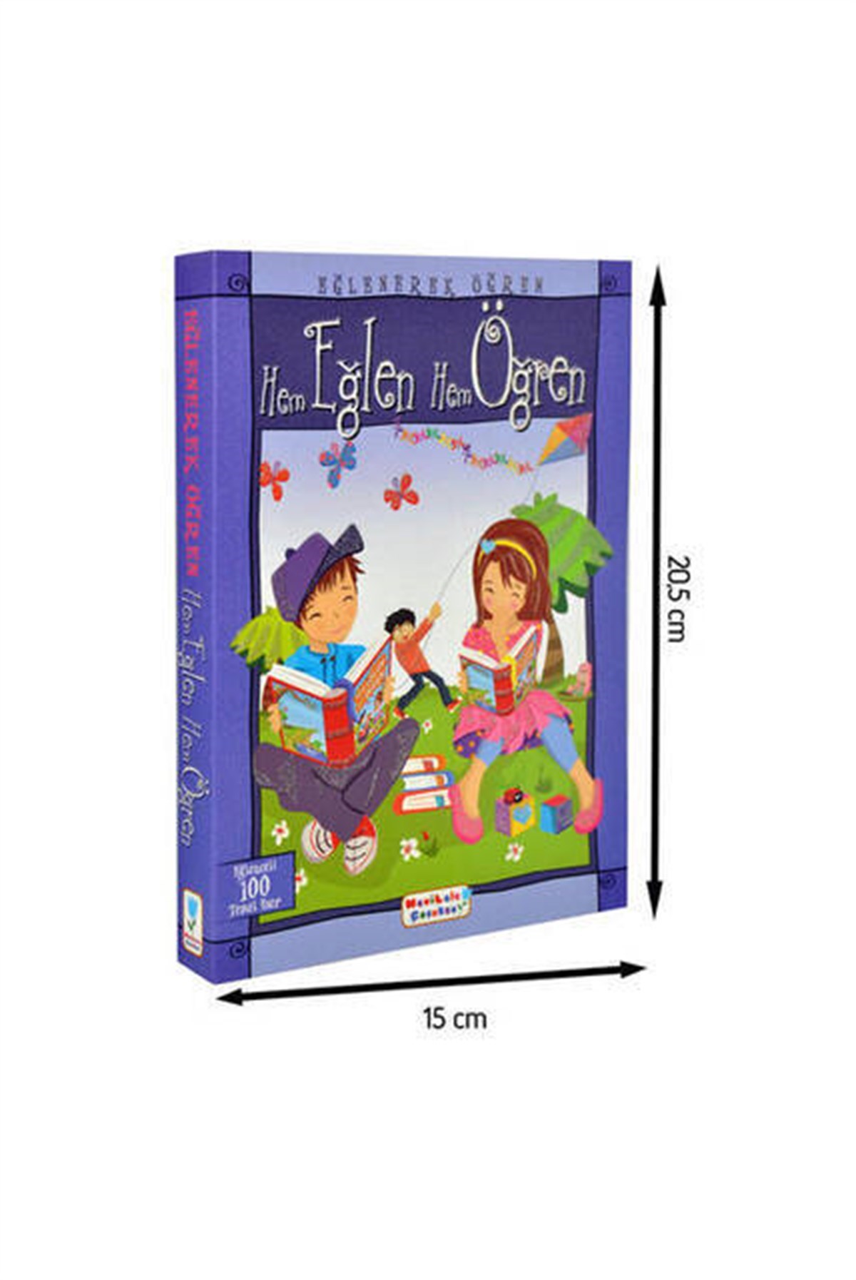 Hem Eğlen Hem Öğren Mavi Lale Yayınları Çocuk Eğitici Kitap -1155