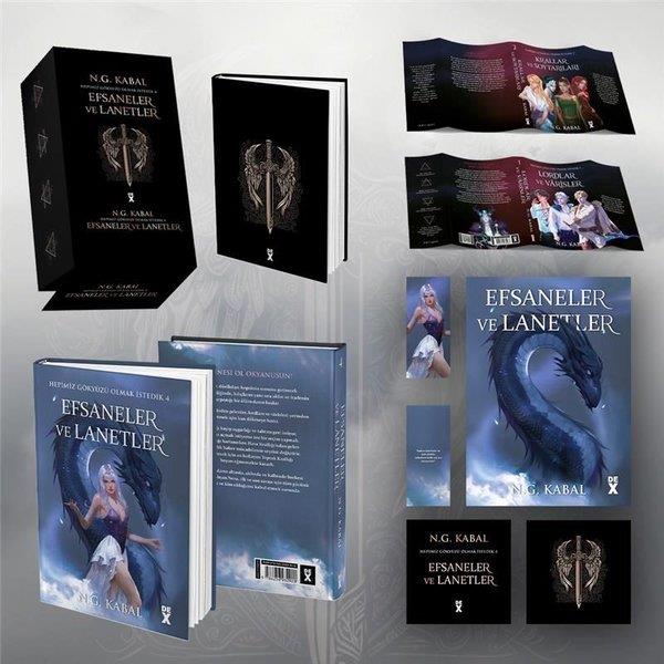 N.G. KabalFantasy und RomaneHepimiz Gökyüzü Olmak İstedik 4 - Efsaneler ve Lanetler - Kutulu