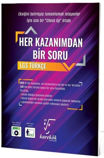 KolektifLGS Soru Bankasi KitaplariHer Kazanımdan Bir Soru LGS Türkçe Soru Bankası
