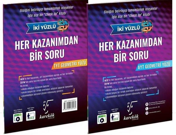 KolektifTYT - AYT GeometriHer Kazanımdan Bir Soru TYT - AYT Geometri Soru Bankası