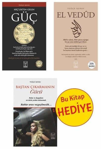 Tuğçe IşınsuKişisel Gelişim KitaplarıHiç'likten Gelen Güç - El Vedud Seti - 2 Kitap Takım - Hediye: Baştan Çıkarmanın Gücü