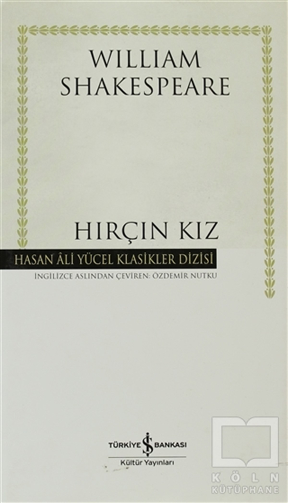 William Shakespeareİngiliz EdebiyatıHırçın Kız