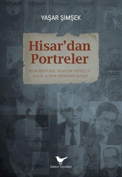 Yaşar ŞimşekEleştiri & Kuram & İnceleme KitaplarıHisar'dan Portreler