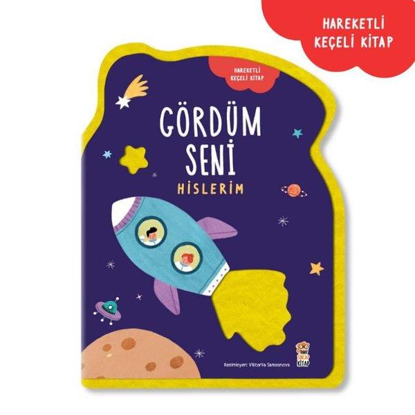 KolektifEgitim Etkinlik KitaplariHislerim - Gördüm Seni - Hareketli Keçeli Kitap