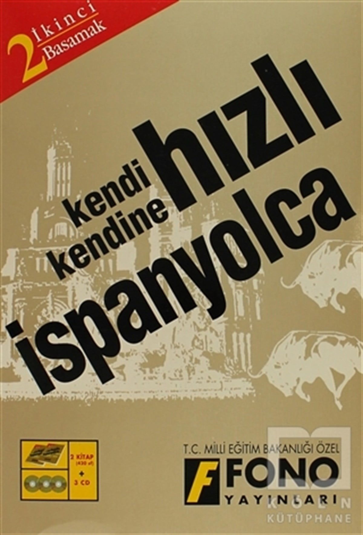 Hızlı İspanyolca 2. Basamak (2 kitap + 3 CD)