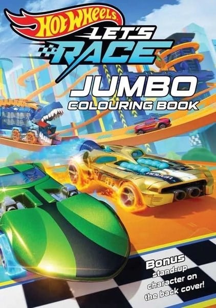 KolektifPreschoolHot Wheels Jumbo Colouring Book
