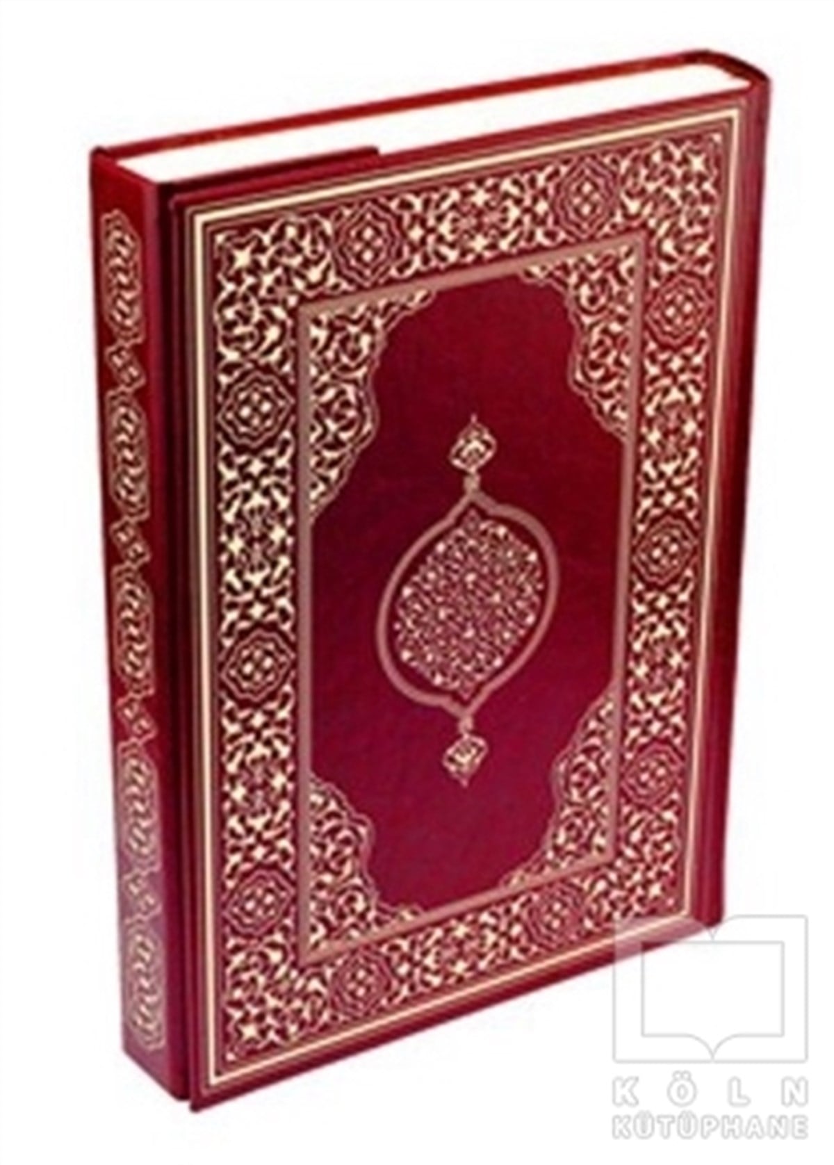 KolektifKuran ve Kuran ÜzerineHüseyin Kutlu Hattı Kur'an-ı Kerim (Orta Boy - Suni Deri Cilt - Bordo)