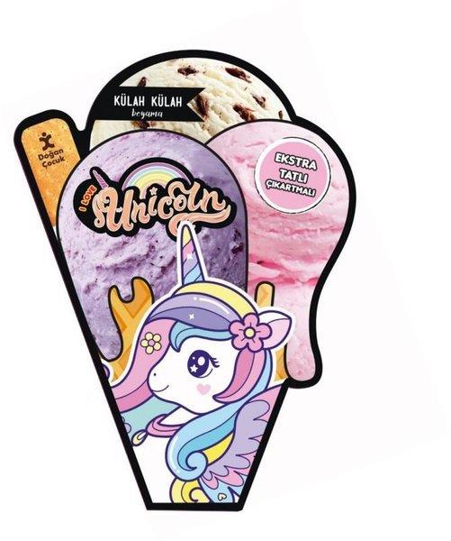 KolektifBoyama KitaplarıI Love Unicorn - Külah Külah Boyama