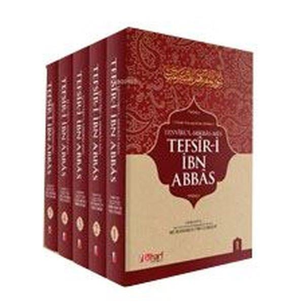 İbn Abbasİslami Kitaplarİbn Abbas Tefsiri - 5 Cilt Takım - 15 Hadis Kaynağından Derlenen Tefsir-i İbn Abbas