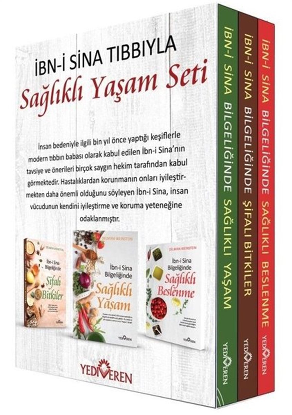 Delmira WeinsteinBeden Sağlığıİbn-i Sina Tıbbıyla Sağlıklı Yaşam Seti - 3 Kitap Takım
