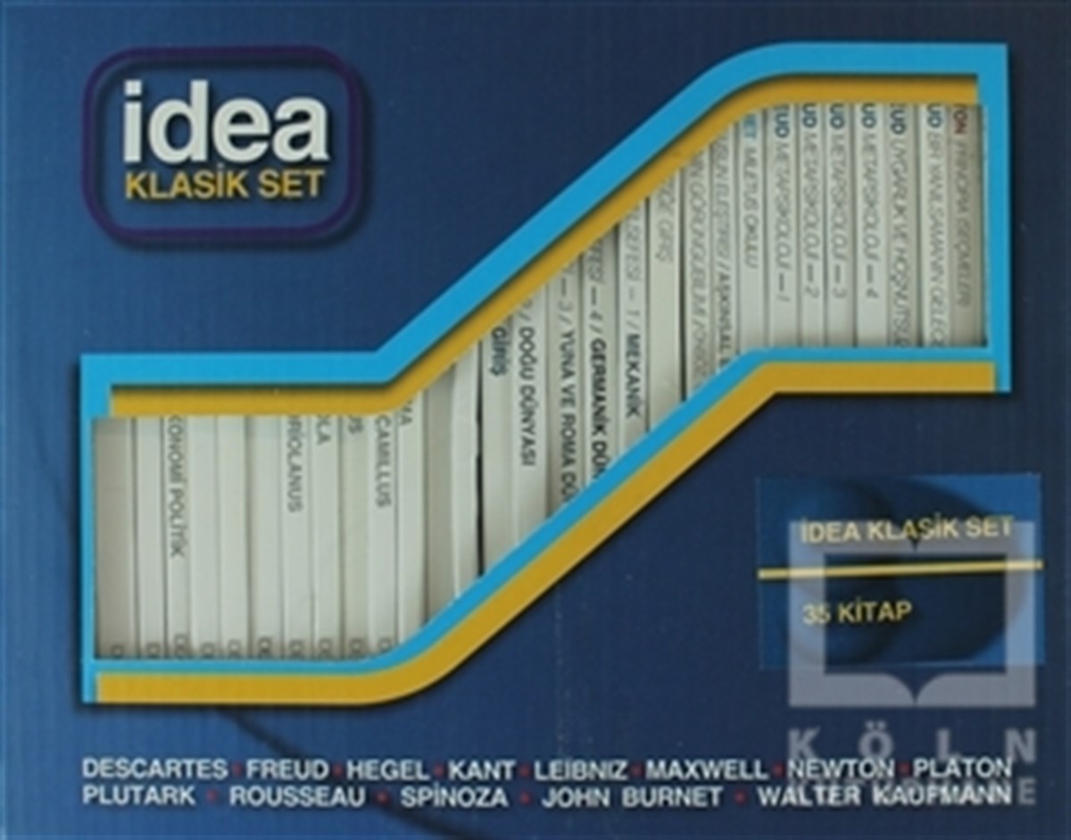 KolektifAraştıma-İnceleme-Referansİdea Klasik Set (35 Kitap Takım-Kutulu)