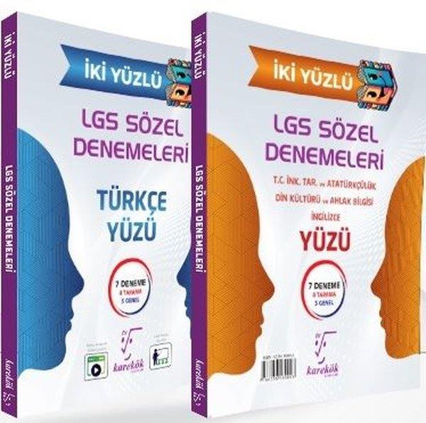 KolektifLGS Deneme Sinavi - Yaprak Testİki Yüzlü LGS Sözel Denemeleri