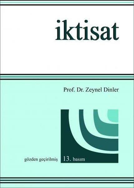 Zeynel DinlerEkonomi Kitaplarıİktisat
