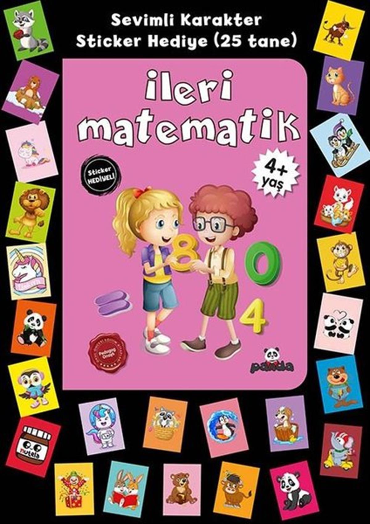 Afife ÇorukEgitim Etkinlik Kitaplariİleri Matematik - Stickerlı 4+ Yaş