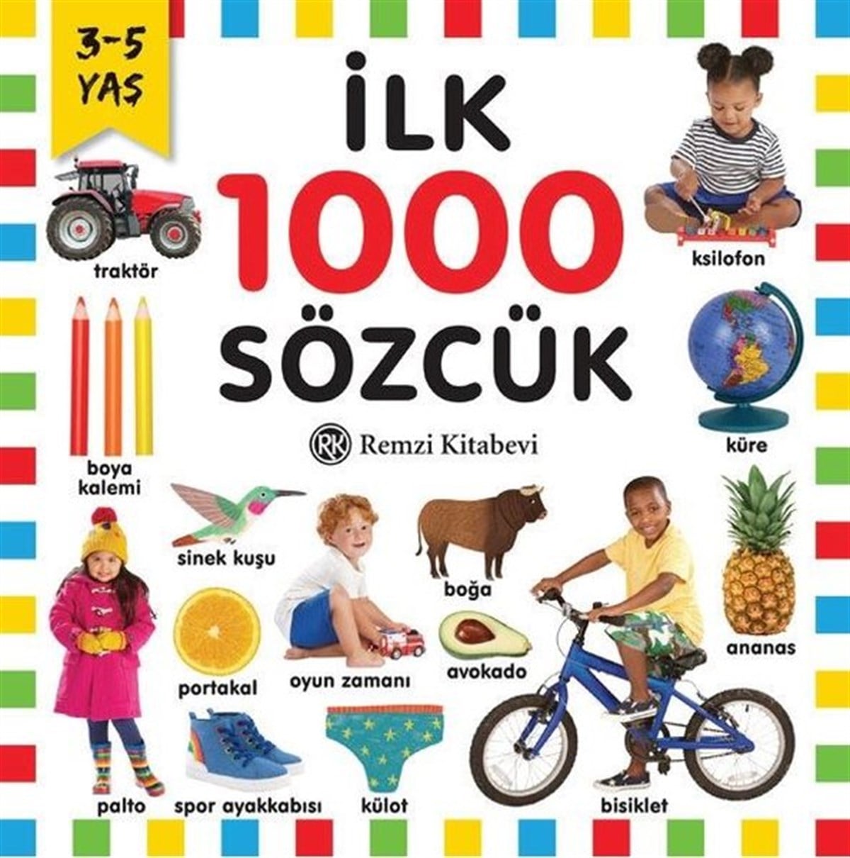 KolektifEgitim Etkinlik Kitaplariİlk 1000 Sözcük 3 - 5 Yaş