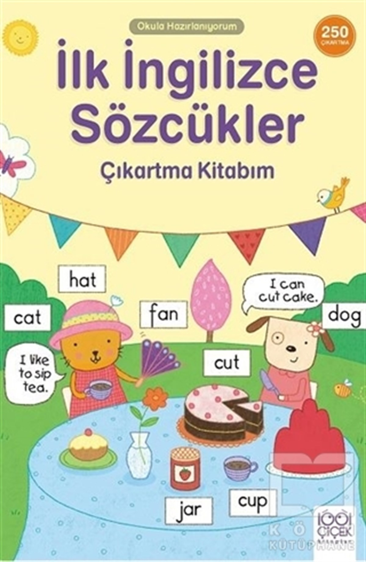 KolektifVorschuleİlk İngilizce Sözcükler Çıkartma Kitabım - Okula Hazırlanıyorum