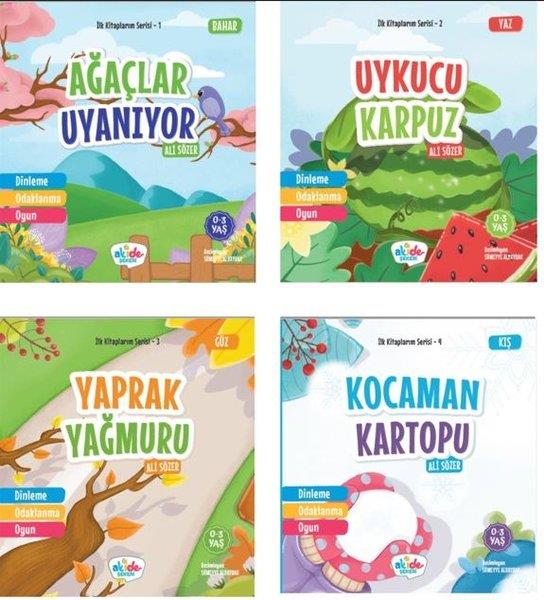 Ali SözerEgitim Etkinlik Kitaplariİlk Kitaplarım Serisi Seti - 4 Kitap Takım