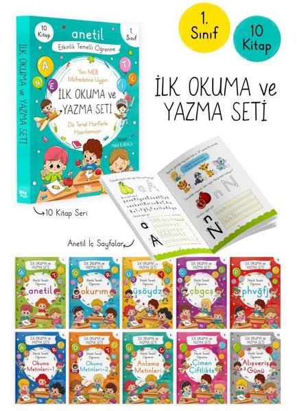 Hale KaracaÇocuk Hikaye Kitaplarıİlk Okuma ve Yazma Seti - 10 Kitap Takım