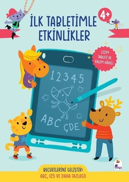 KolektifBoyama Kitaplarıİlk Tabletimle Etkinlikler 4+ Yaş ABC 123 ve Daha Fazlası!