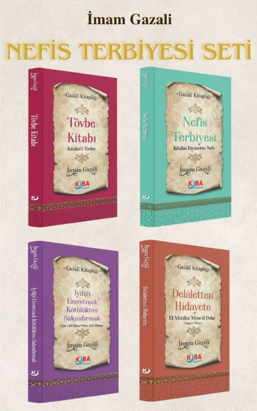 İmam GazaliTasavvuf Kitaplarıİmam Gazali Nefis Terbiyesi Seti - 4 Kitap Takım
