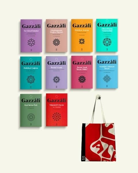 İmam GazzaliTasavvuf Kitaplarıİmam Gazzali Kitap Seti - 10 Kitap Takım - Çanta Hediyeli