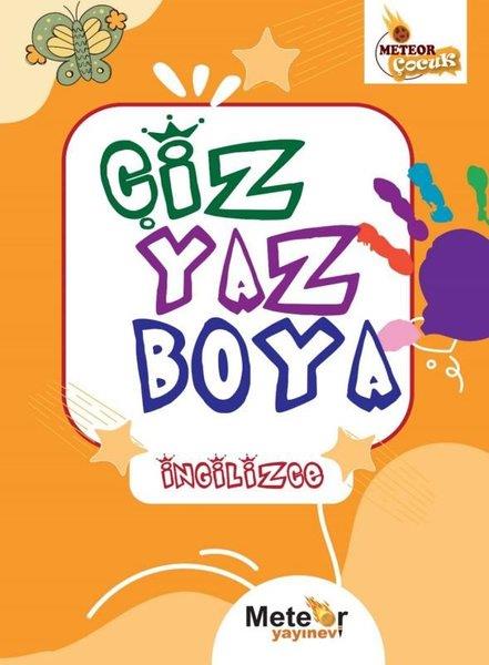 KolektifMalbücherİngilizce Çiz Yaz Boya