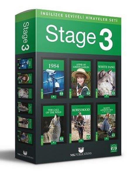 KolektifGeschichten İngilizce Hikaye Seti Stage 3 (6 Kitap Takım)