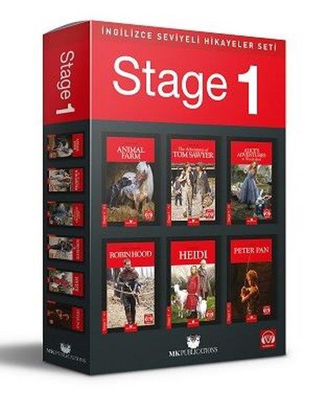 KolektifGeschichten İngilizce Hikaye Seti Stage 1 (6 Kitap Takım)