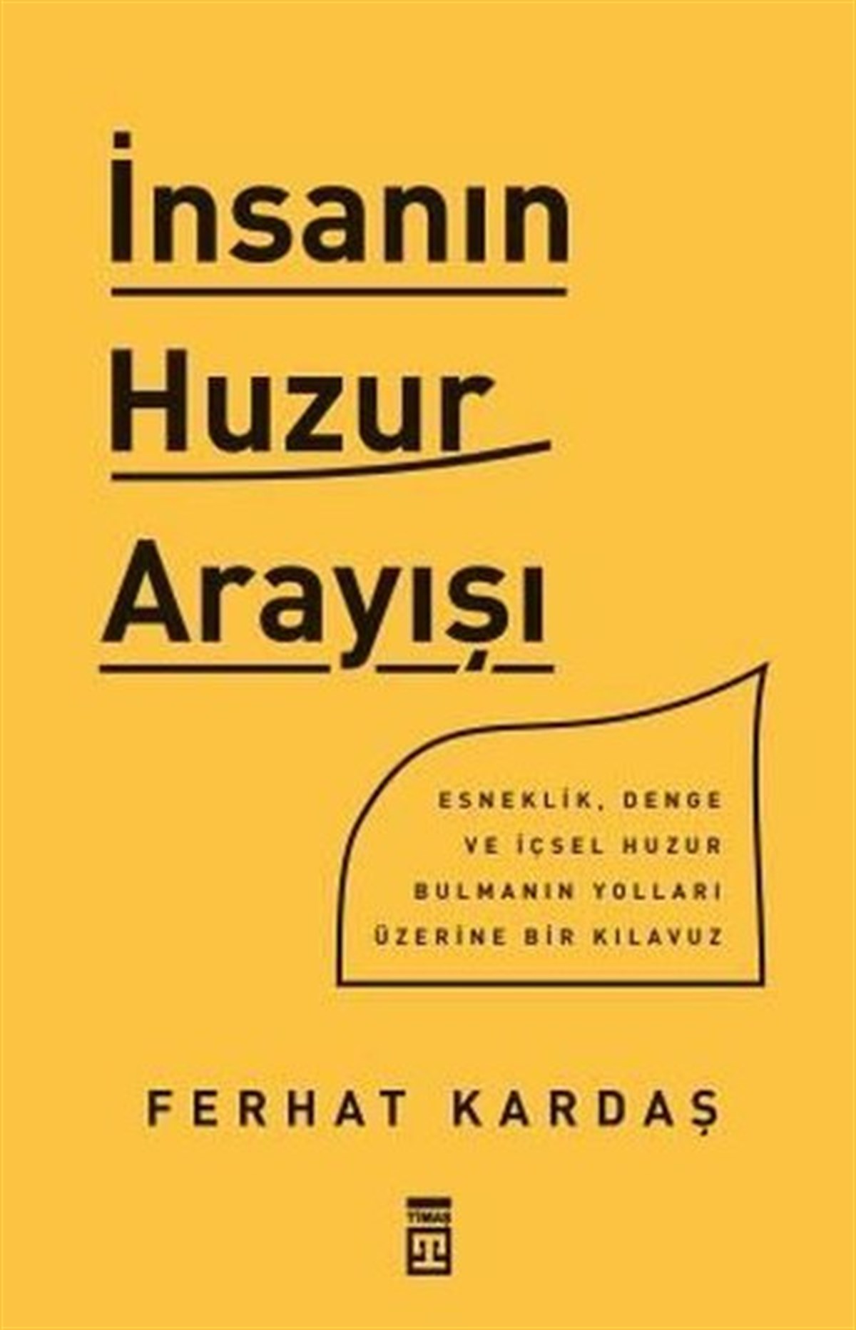 Ferhat KardaşKişisel Gelişim Kitaplarıİnsanın Huzur Arayışı
