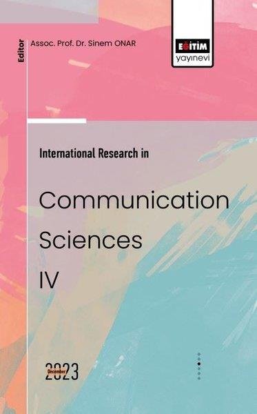 KolektifScienceInternational Research in Communication Sciences 4