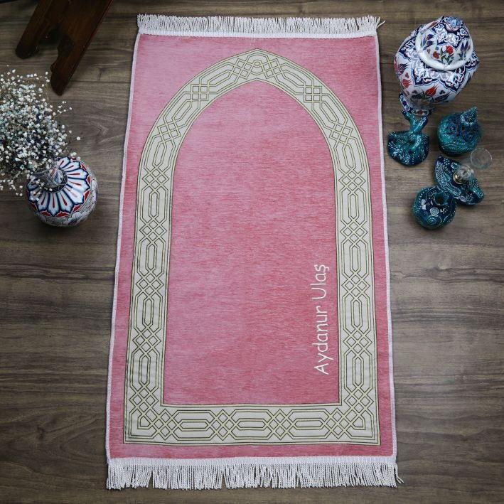 İsme Özel Seccade Payidar Pembe