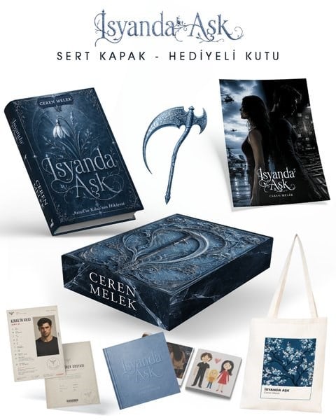 Ceren MelekTürk Romaniİsyanda Aşk Seti - Kutulu - Azrail'in Kılıcının Hikayesi