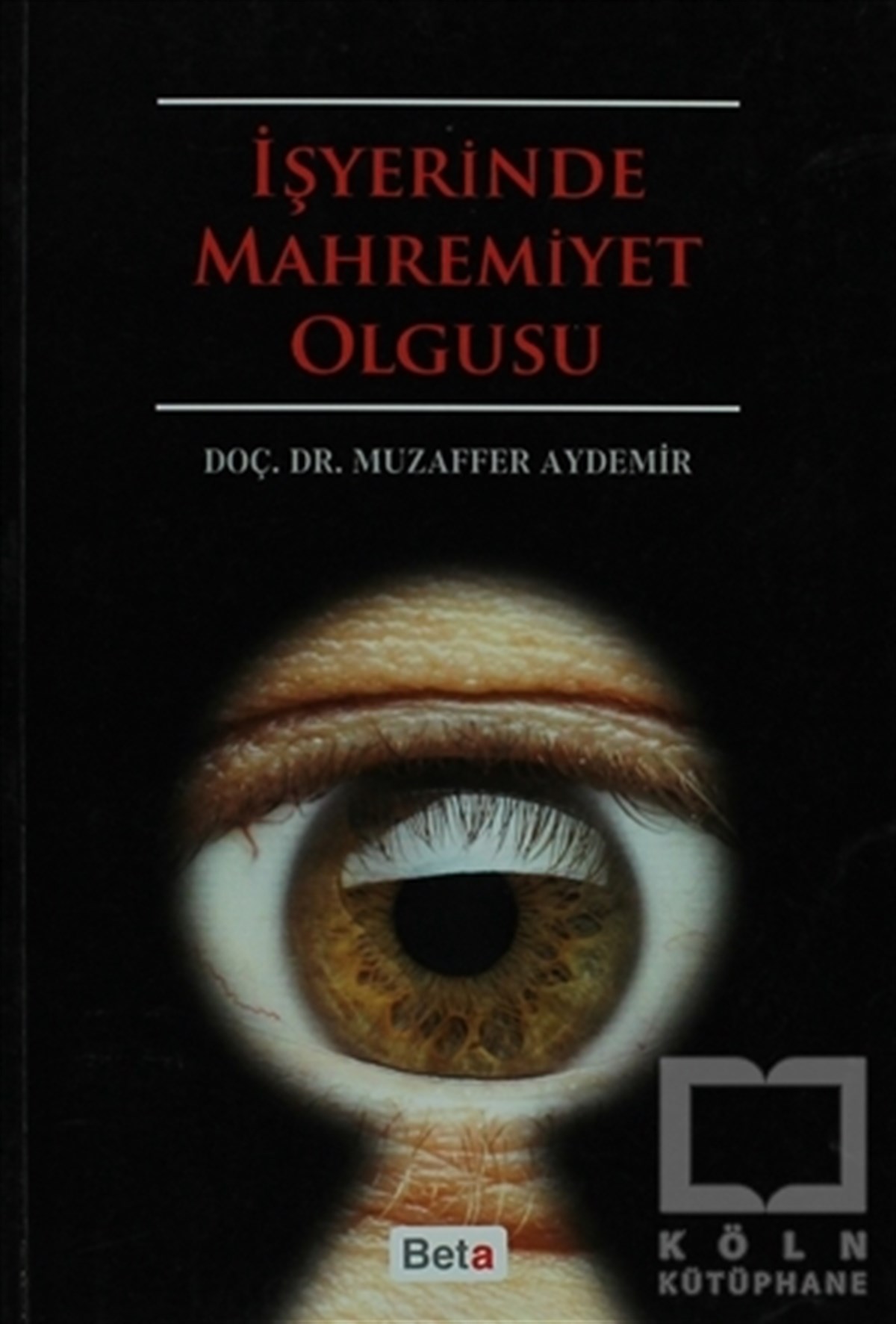 Muzaffer AydemirAkademikİşyerinde Mahremiyet Olgusu