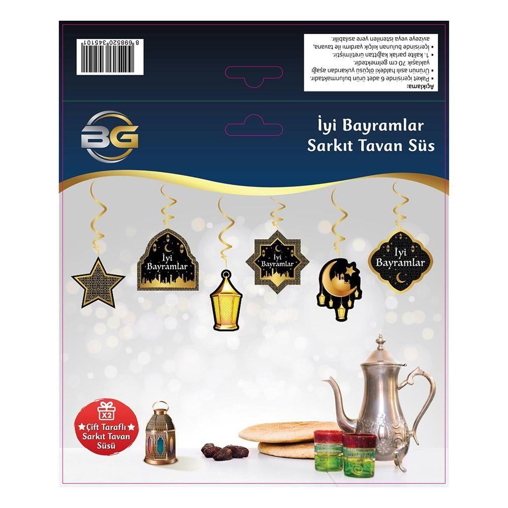 İyi Bayramlar Sarkıt Tavan Süs