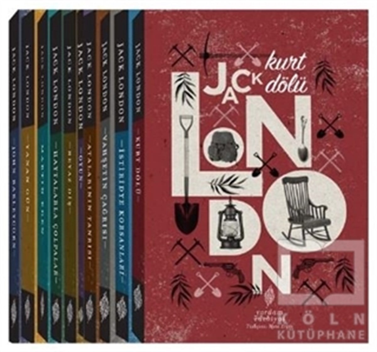 Jack London Seti-10 Kitap Takım