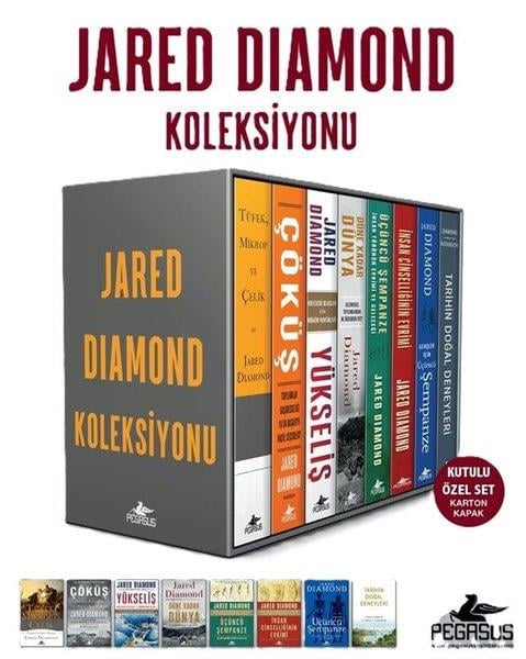 Jared DiamondDünya TarihiJared Diamond Özel Seti - 8 Kitap Takım - Kutulu