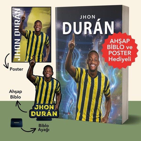 Kerem TekÇocuk Gençlik RomanlarıJhon Duran - Ahşap Biblo ve Poster Hediyeli