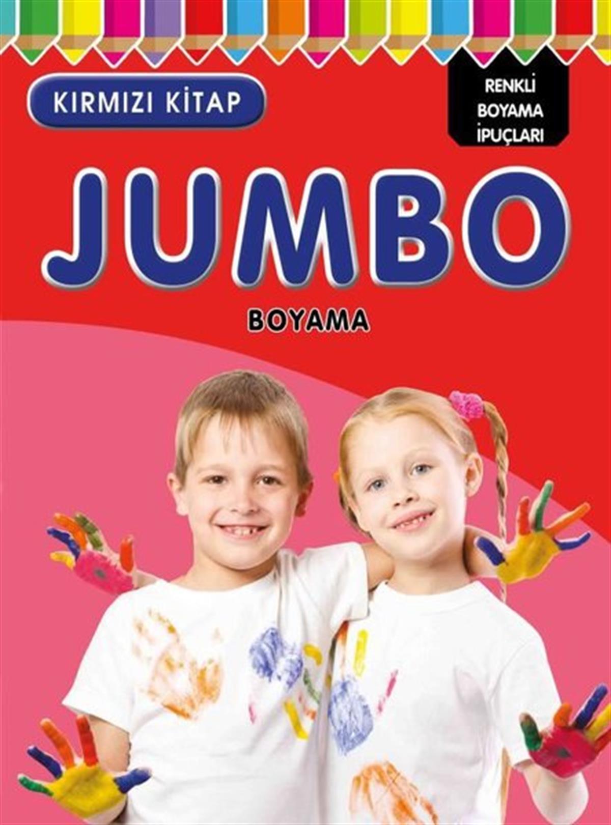 KolektifBoyama KitaplarıJumbo Boyama - Kırmızı Kitap