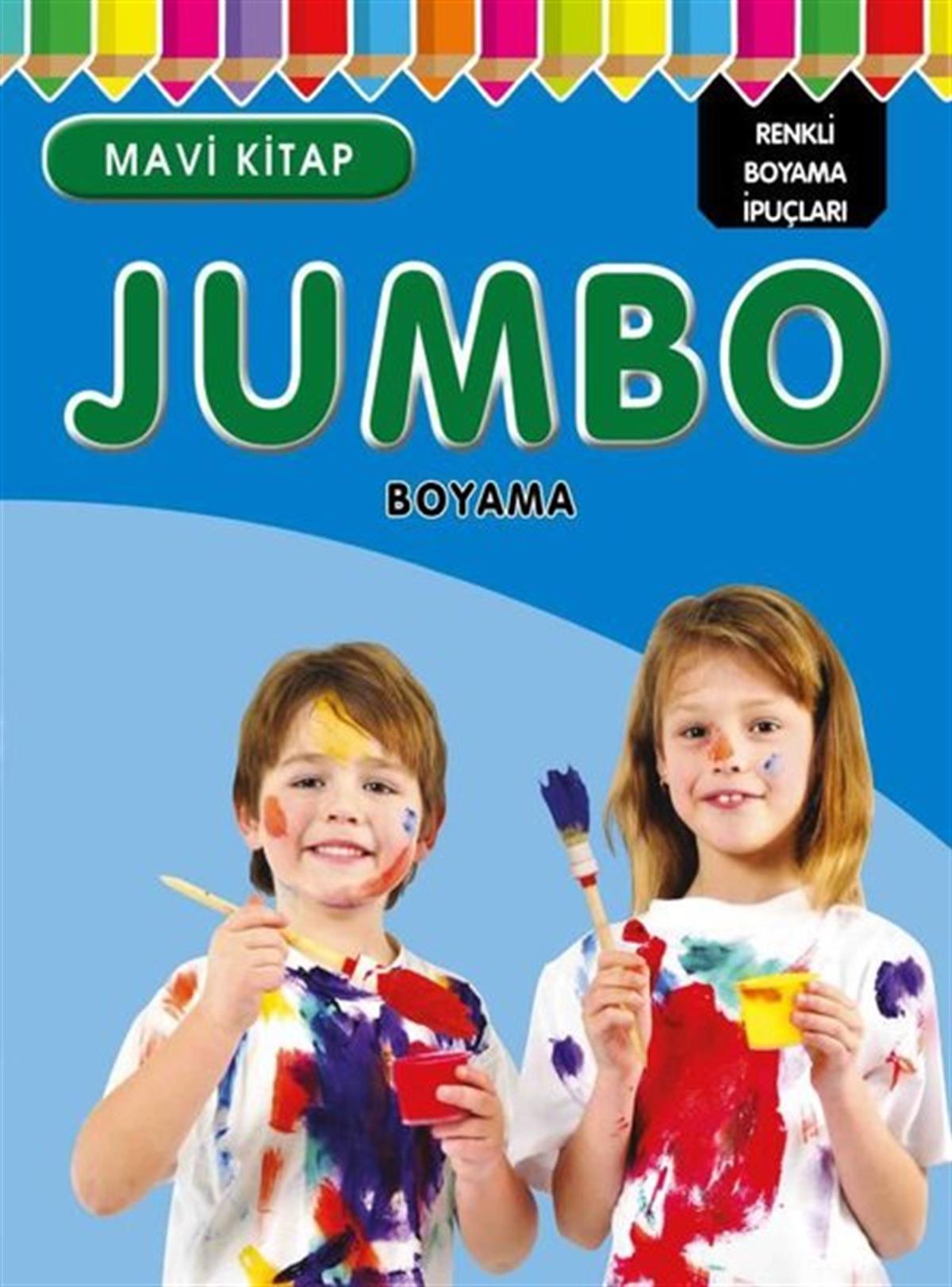 KolektifBoyama KitaplarıJumbo Boyama - Mavi Kitap