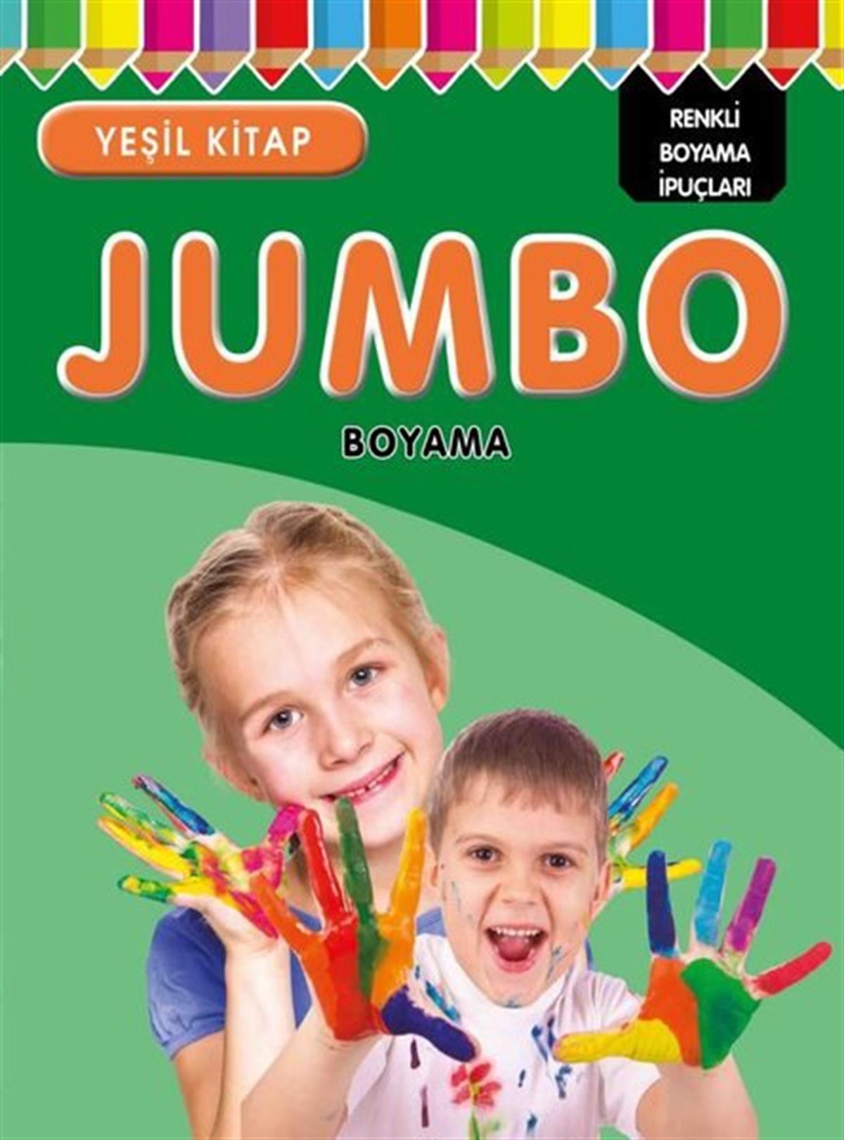 KolektifBoyama KitaplarıJumbo Boyama - Yeşil Kitap