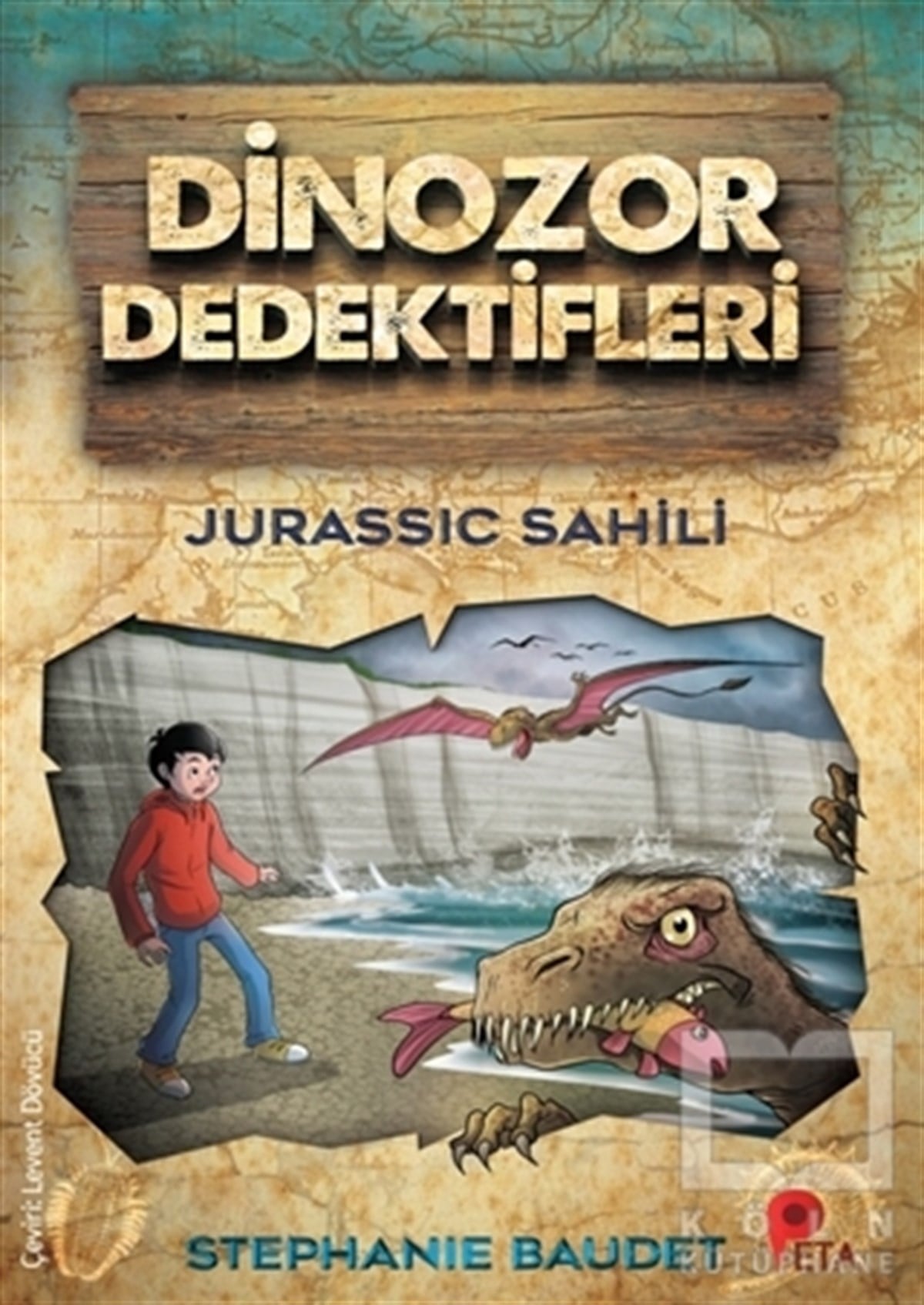 Stephanie BaudetÇocuk RomanlarıJurassic Sahili - Dinozor Dedektifleri
