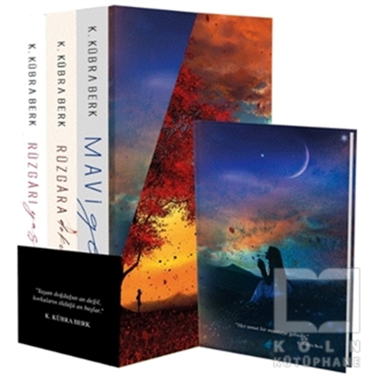 K. Kübra BerkTürkçe RomanlarK. Kübra Berk Kutulu Set (3 Kitap Takım)