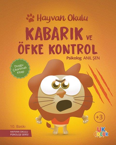 Anıl ŞenEgitim Etkinlik KitaplariKabarık ve Öfke Kontrol - Hayvan Okulu Serisi