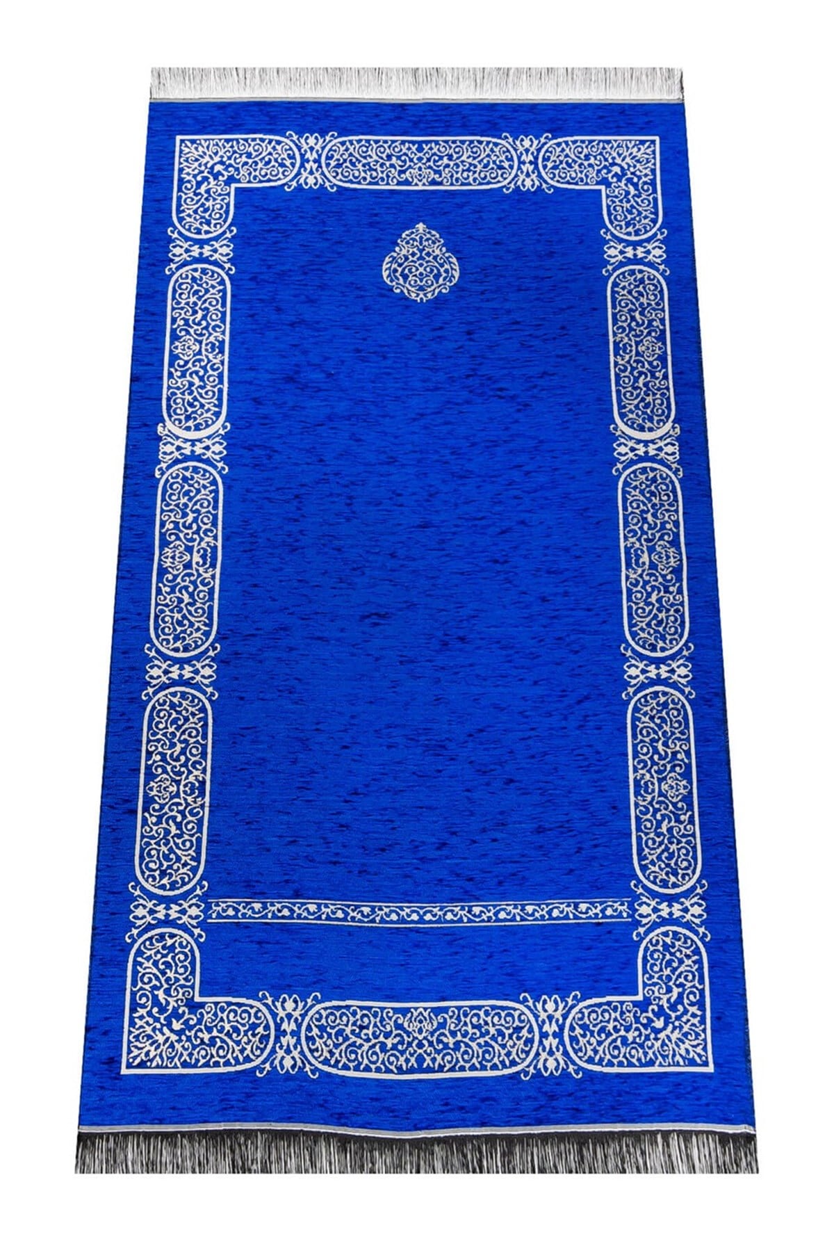 Kabe Desenli Şönil Seccade - Lacivert